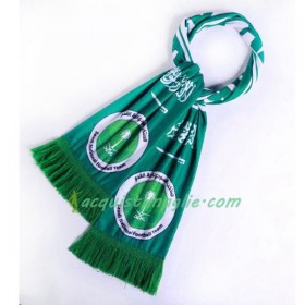 Arabia Saudita Mondiali 2018 Sciarpa Verde